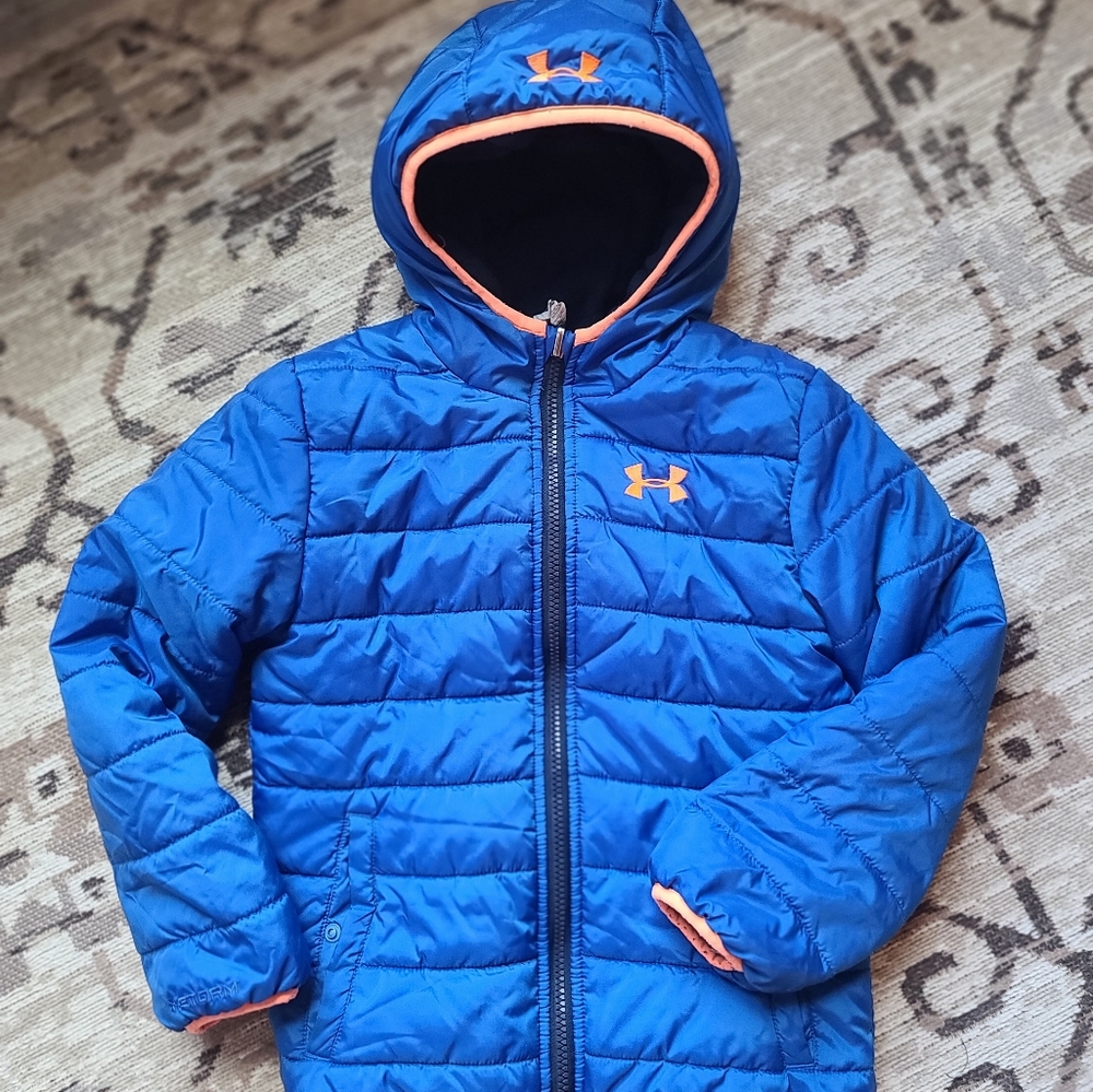 Under Armour fleece reversible jacket